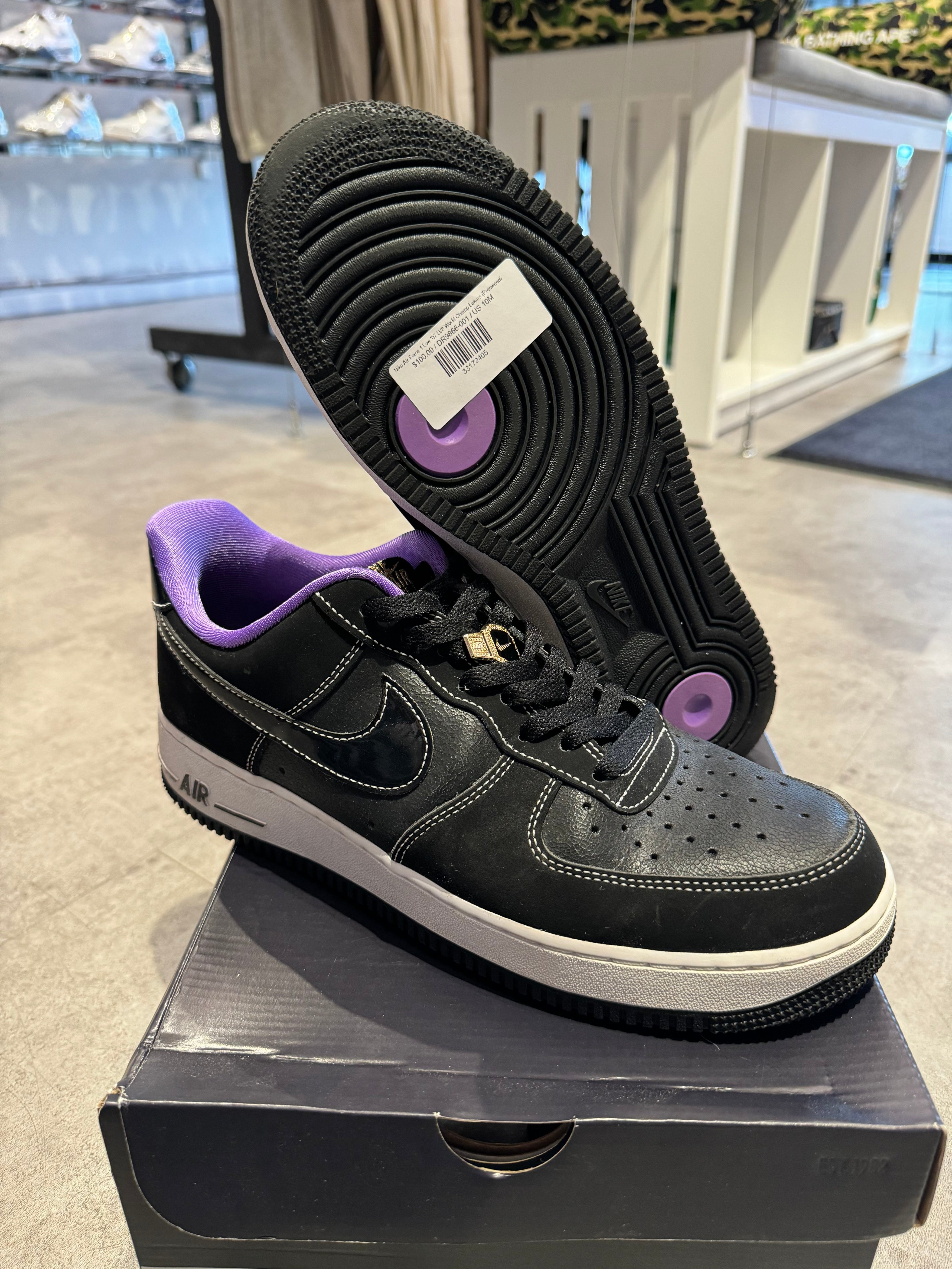 Nike Air Force 1 Low '07 LV8 World Champ Lakers (Preowned)