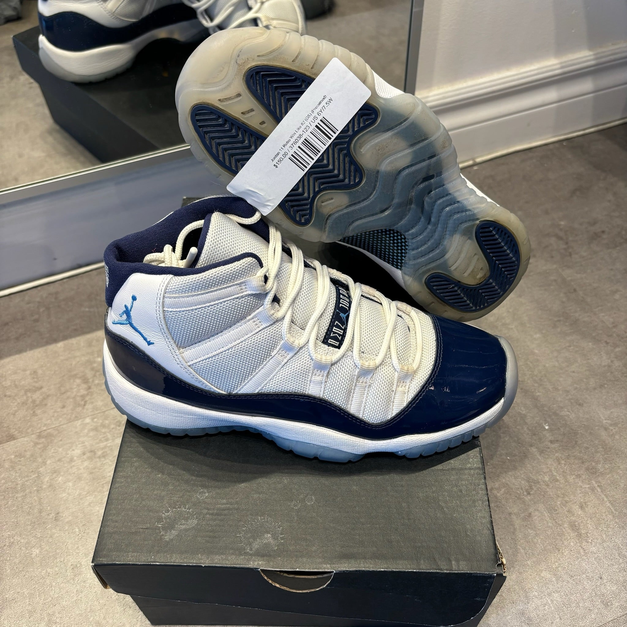 Jordan 11 Retro Win Like 82 (GS) (Preowned)