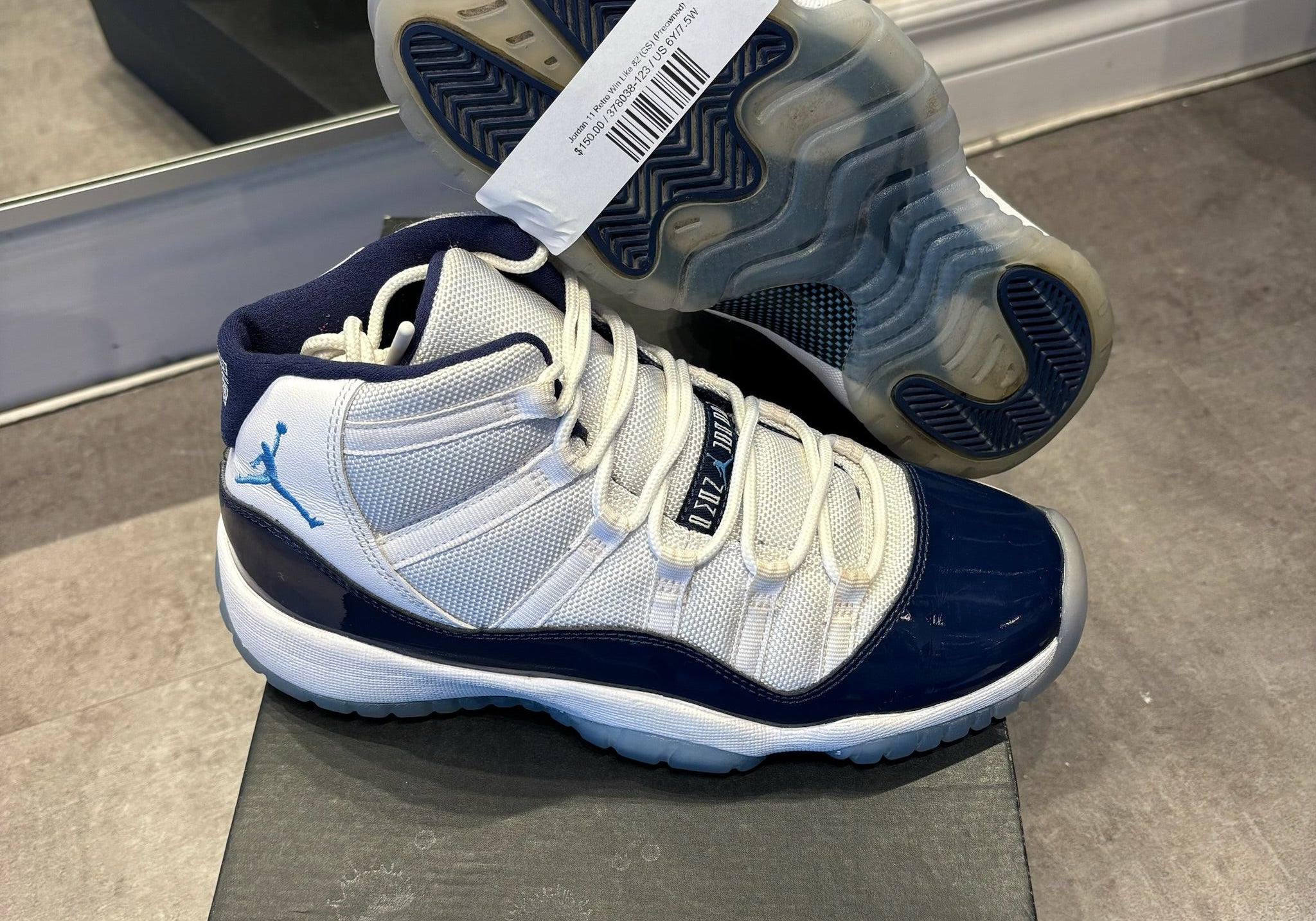 Jordan 11 Retro Win Like 82 (GS) (Preowned)