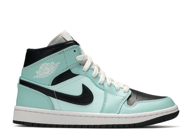 Jordan 1 Mid Aqua Blue Tint (W) (Preowned)