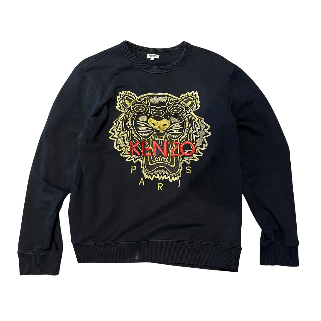 Kenzo Tiger Crewneck Black (Preowned)