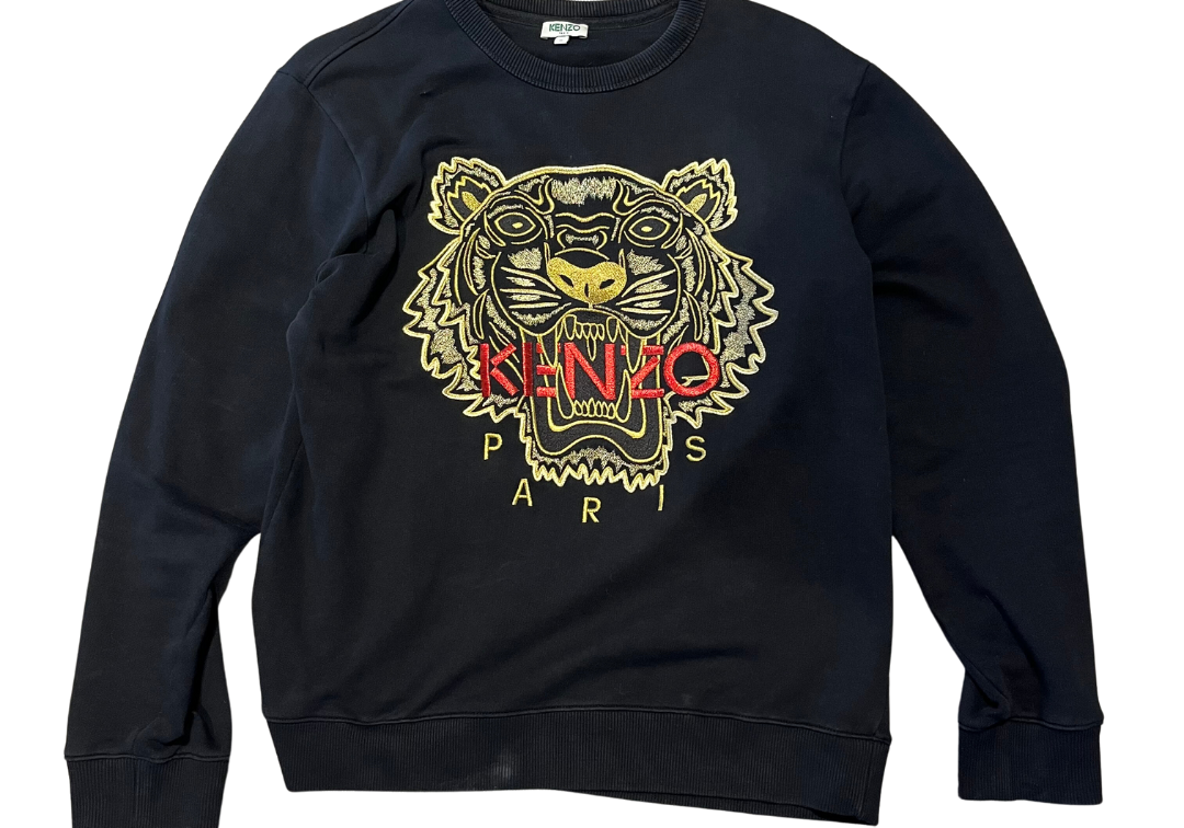 Kenzo Tiger Crewneck Black (Preowned)