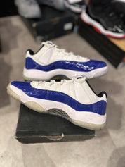 Jordan 11 Retro Low White Concord (W) (Preowned)