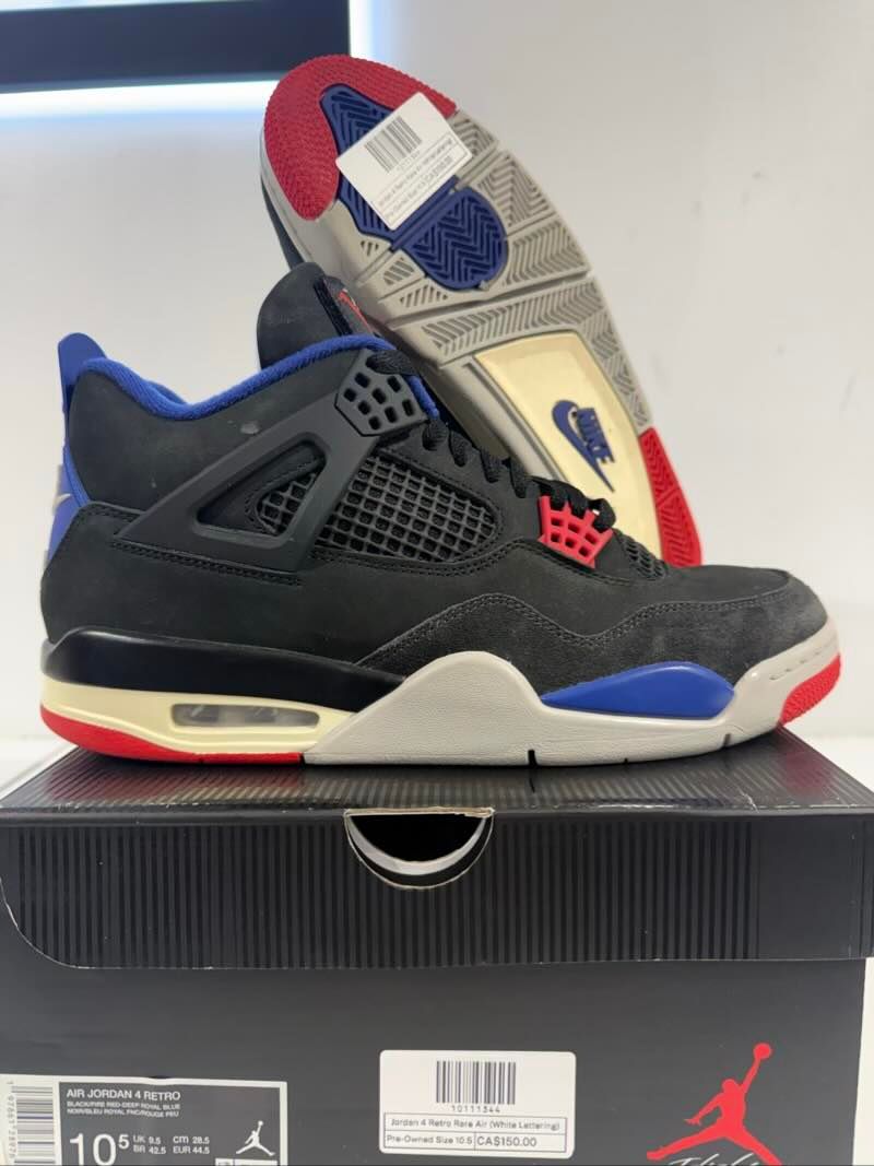 Jordan 4 Retro Rare Air (White Lettering) - Pre-Owned Size 10.5