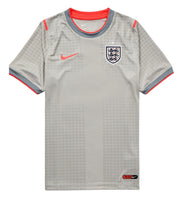Palace x Nike England Dri-FIT Academy Pro Short Sleeve Football Top Pewter Grey/Bright Crimson