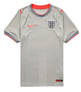 Palace x Nike England Dri-FIT Academy Pro Short Sleeve Football Top Pewter Grey/Bright Crimson