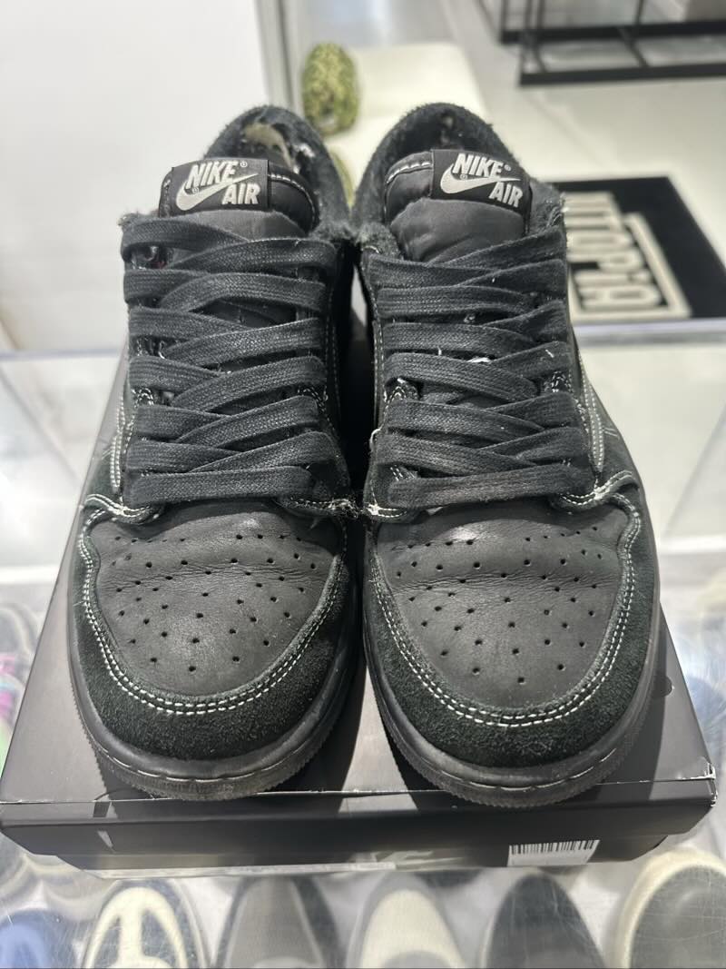Jordan 1 Retro Low OG SP Travis Scott Black Phantom - Pre-Owned Size 9