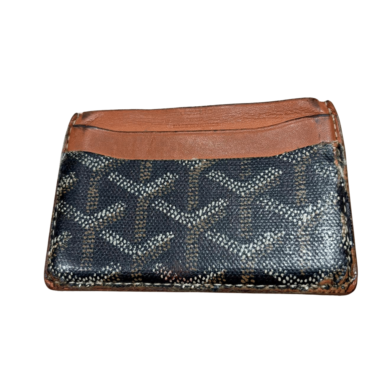 Goyard Saint Sulpice Black Natural Hand Painted - Pre-Owned