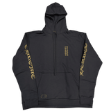 Chrome Hearts Vertical Logo Hoodie Black Olive