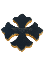 Chrome Hearts Silver & Wood Coaster
