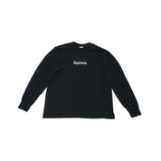 Supreme Box Logo L/S Tee Black - Pre-Owned Size M