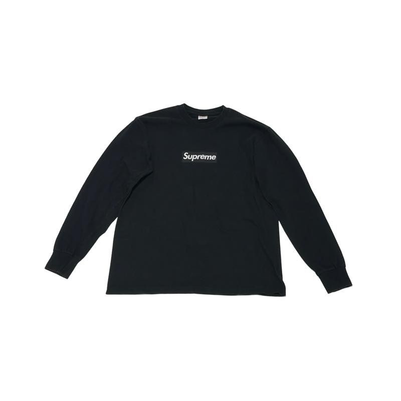 Supreme Box Logo L/S Tee Black - Pre-Owned Size M