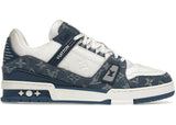 Louis Vuitton LV Trainer Monogram Denim White Blue - Worn Once LV 8.5/10M