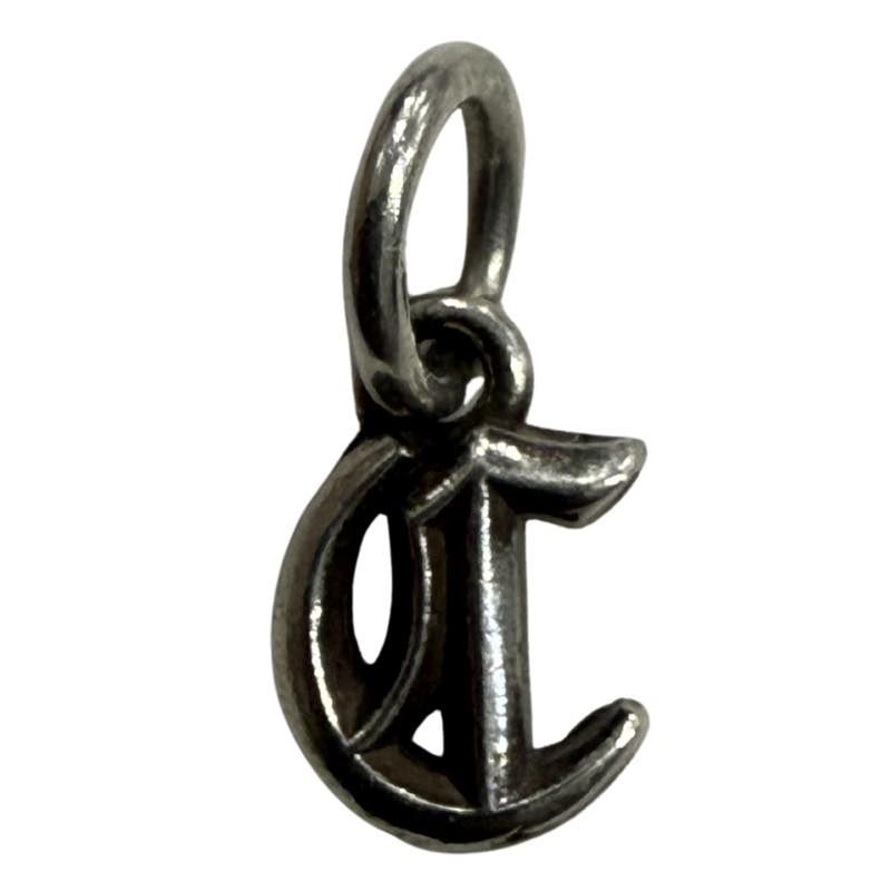 Chrome Hearts Initial Alphabet ""C"" Charm Pendant - Preowned