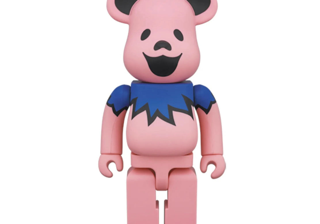 Bearbrick Grateful Dead Dancing Bears 400% Pink