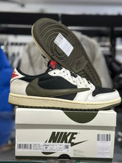 Jordan 1 Retro Low OG SP Travis Scott Olive (W) - Pre-Owned Size 8M/9.5W