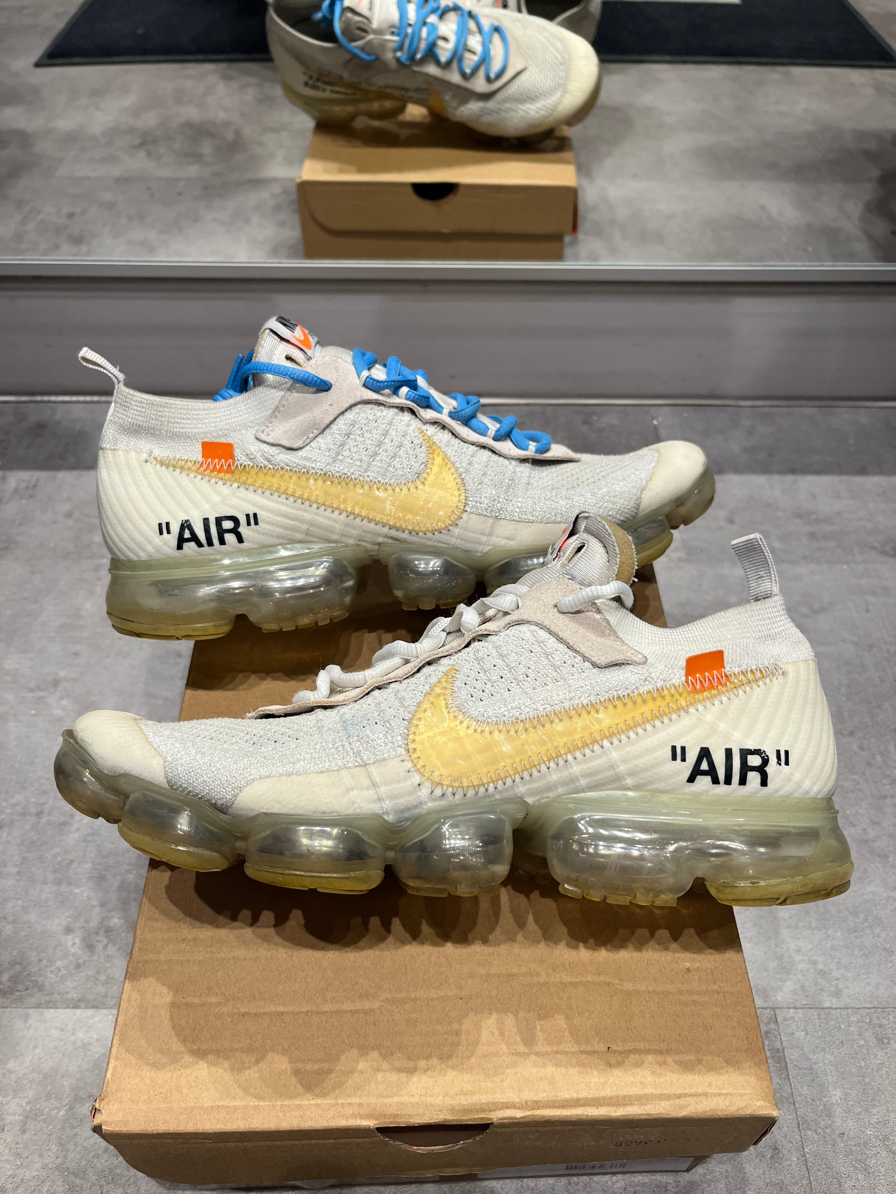 Nike Air VaporMax Off-White White - Pre-Owned Size 10