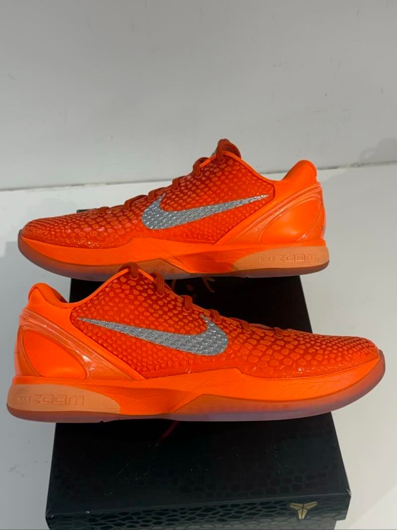 Nike Kobe 6 Protro Total Orange - Lightly Used Size 11
