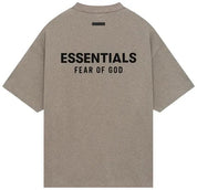 Fear of God Essentials Jersey Crewneck T-Shirt Heather Grey (FW24)