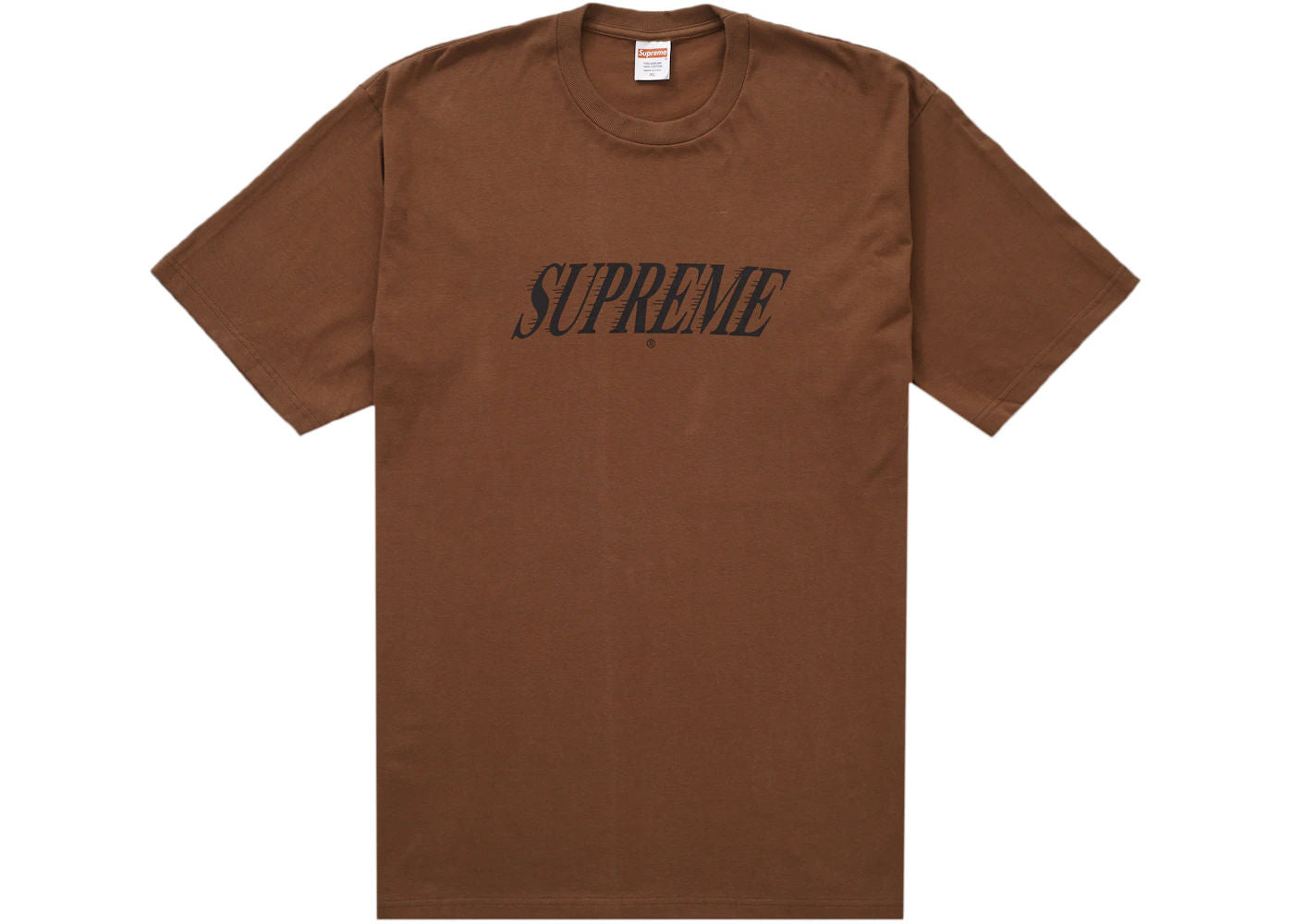 Supreme Slap Shot Tee Brown