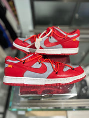 Nike Dunk Low Off-White University Red - Pre-Owned Size 11