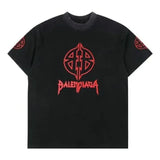 Balenciaga Metal BB Stencil T-shirt Black