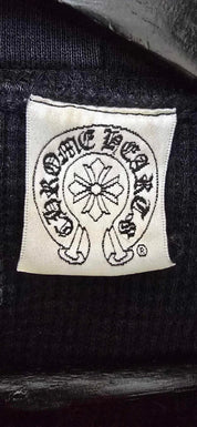 Chrome Hearts Horseshoe Thermal Zip-Up Hoodie - Pre-Owned Size S