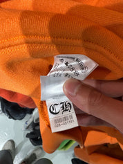 Chrome Hearts Vine Dagger Hoodie Orange/Black - Lightly Pre-Owned Size M