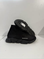 Balenciaga Speed Trainer Triple Black - Pre-Owned Size 11M (No Box)