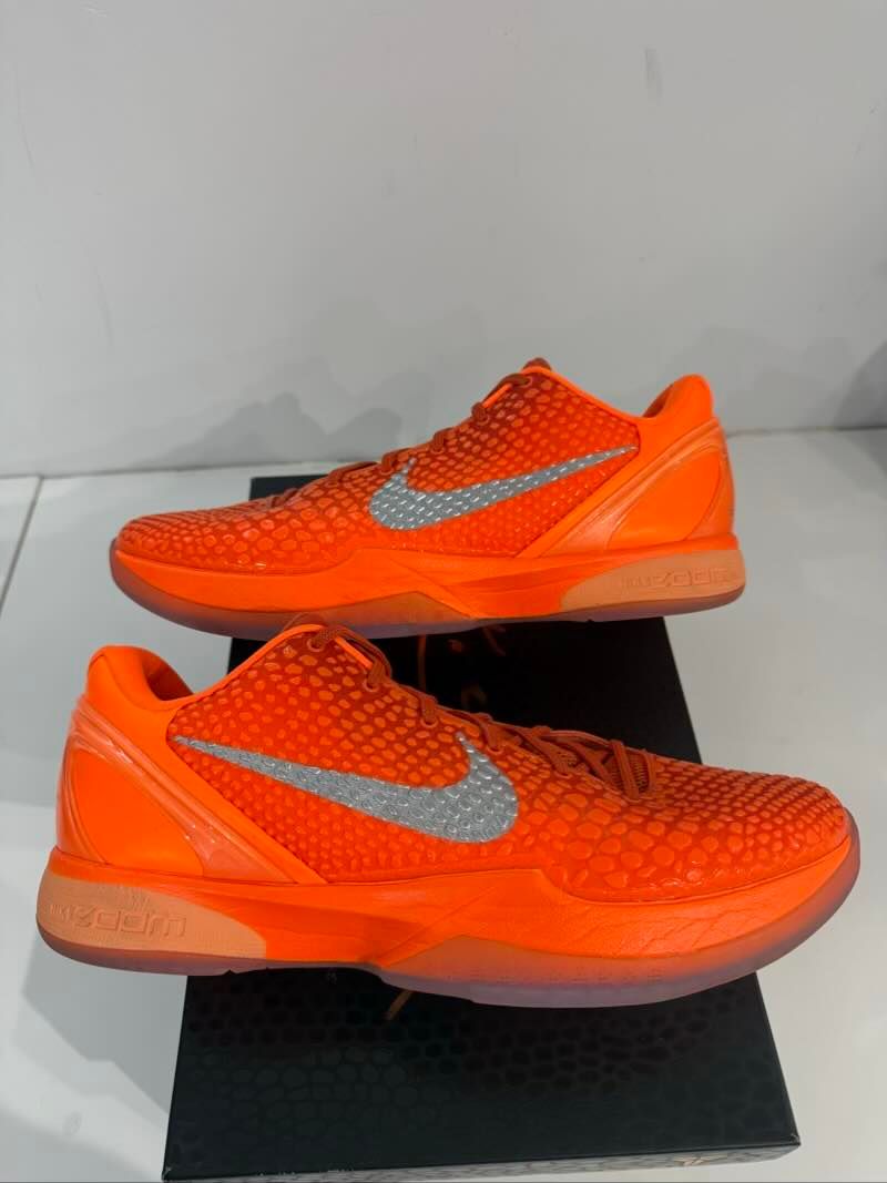 Nike Kobe 6 Protro Total Orange - Lightly Used Size 13