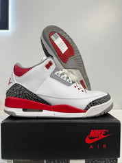 Jordan 3 Retro Fire Red (2022) - Pre-Owned Size 9