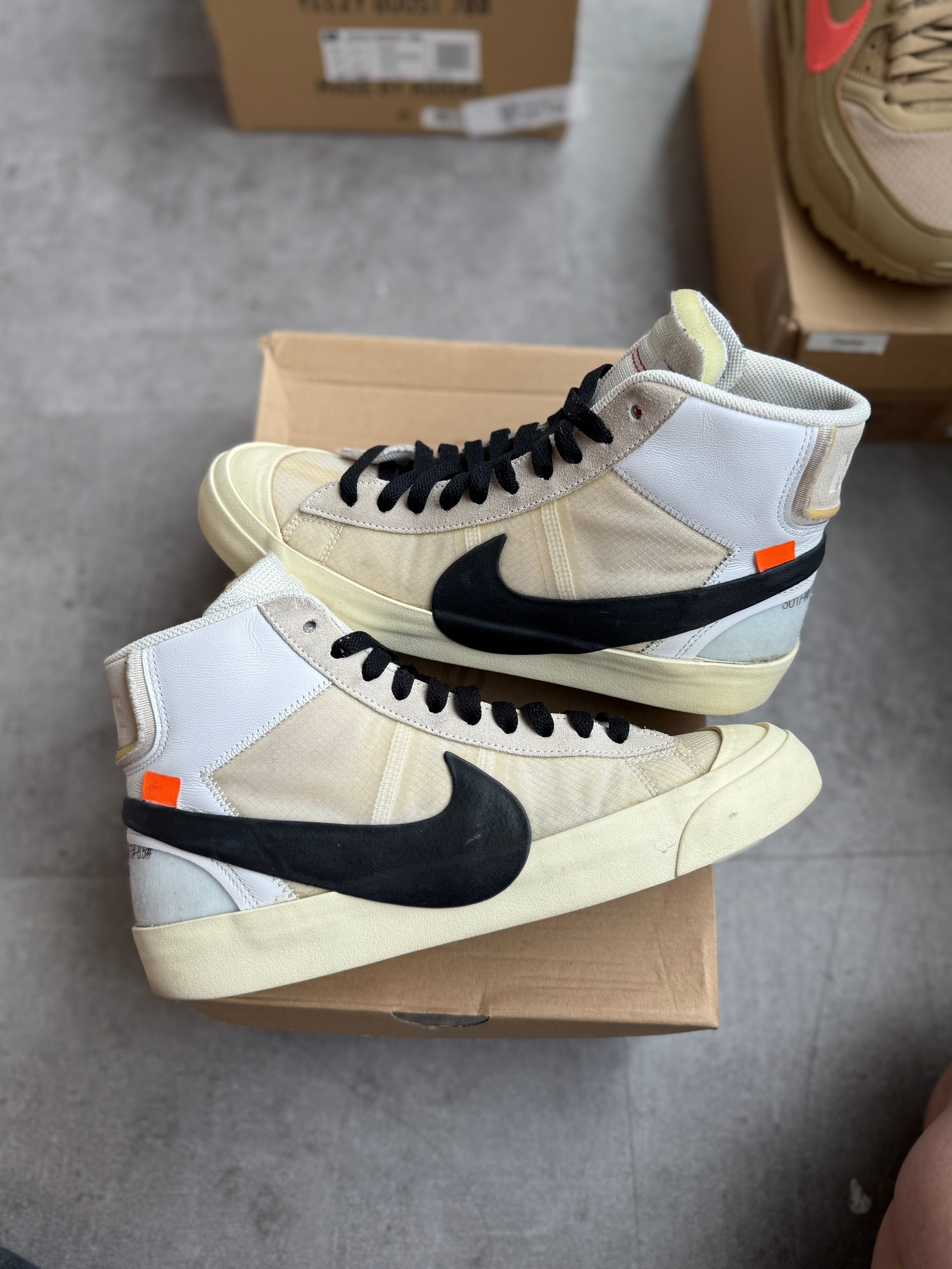 Nike X Off-White Blazer Mid The Ten - Pre-Owned Size 8