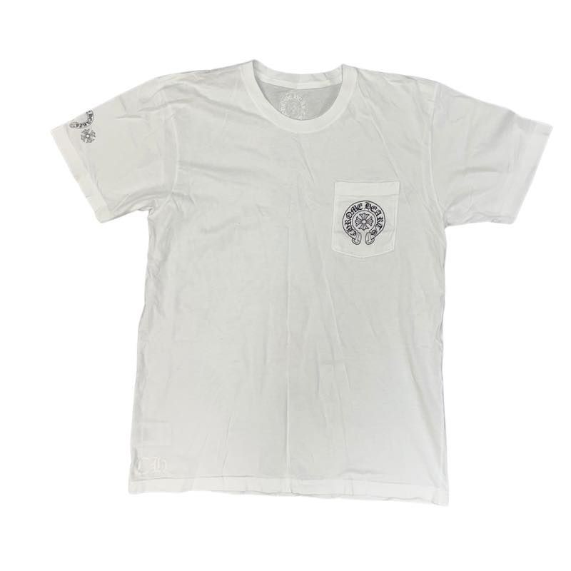 Chrome Hearts Multi Blue T-Shirt White - Lightly Pre-Owned Size L