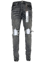 Purple Brand P002 Grey Dirty Blowout Jeans