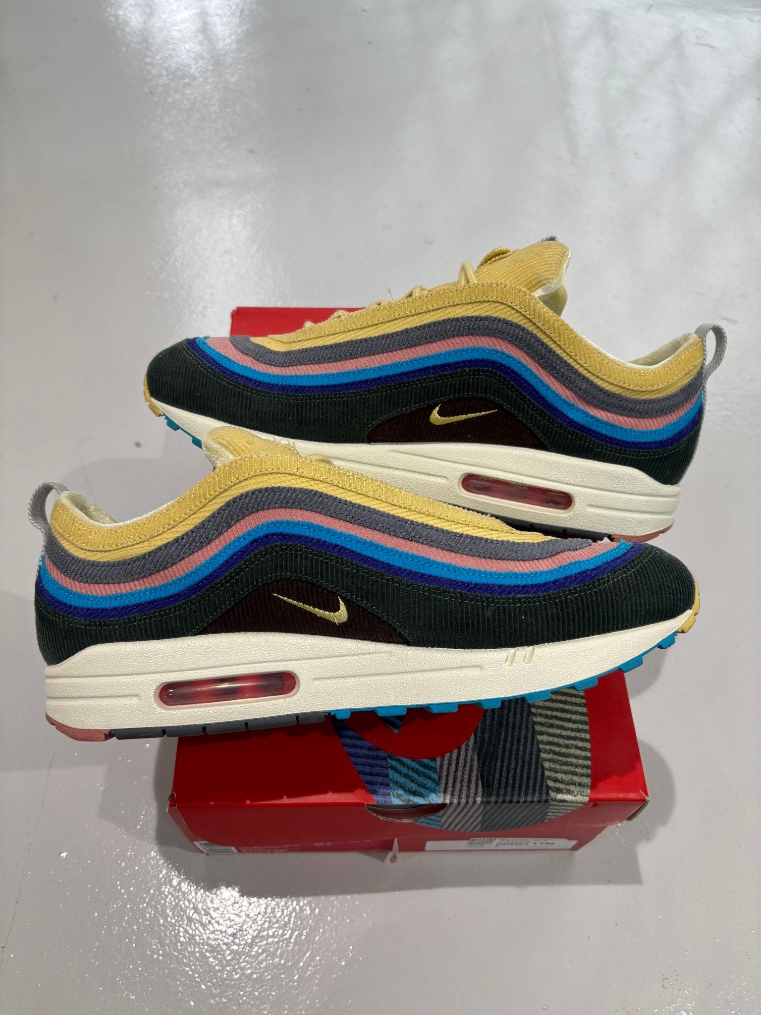 Nike Air Max 1/97 Sean Wotherspoon (Extra Lace Set Only) - Pre-Owned Size 11