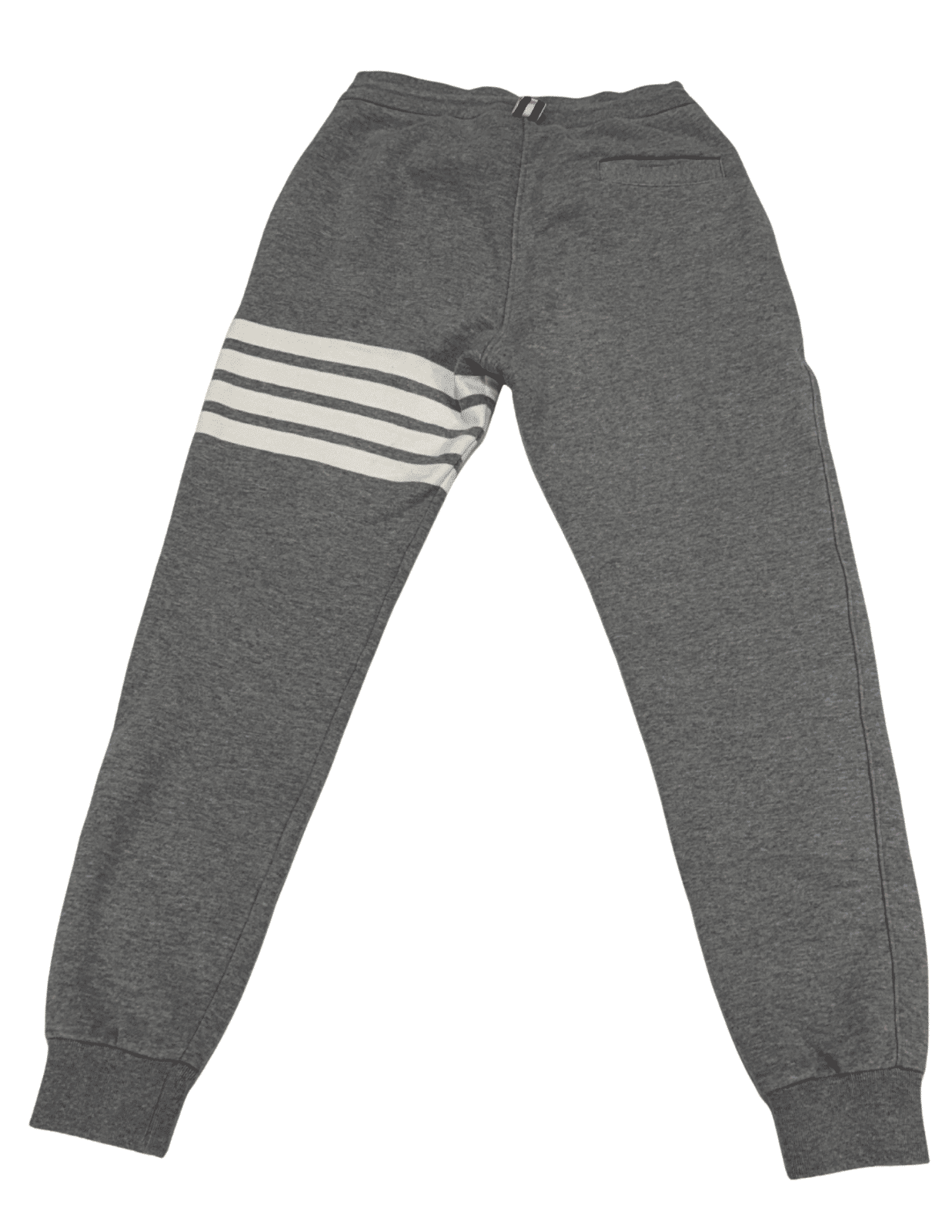 Thom Browne Grey Engineered 4-Bar Pants - Pre-Owned Size S
