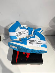 Jordan 1 Retro High Off-White University Blue - Lightly Used Size 11