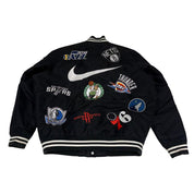 Supreme Nike/NBA Teams Warm-Up Jacket Black - Pre-Owned Size L