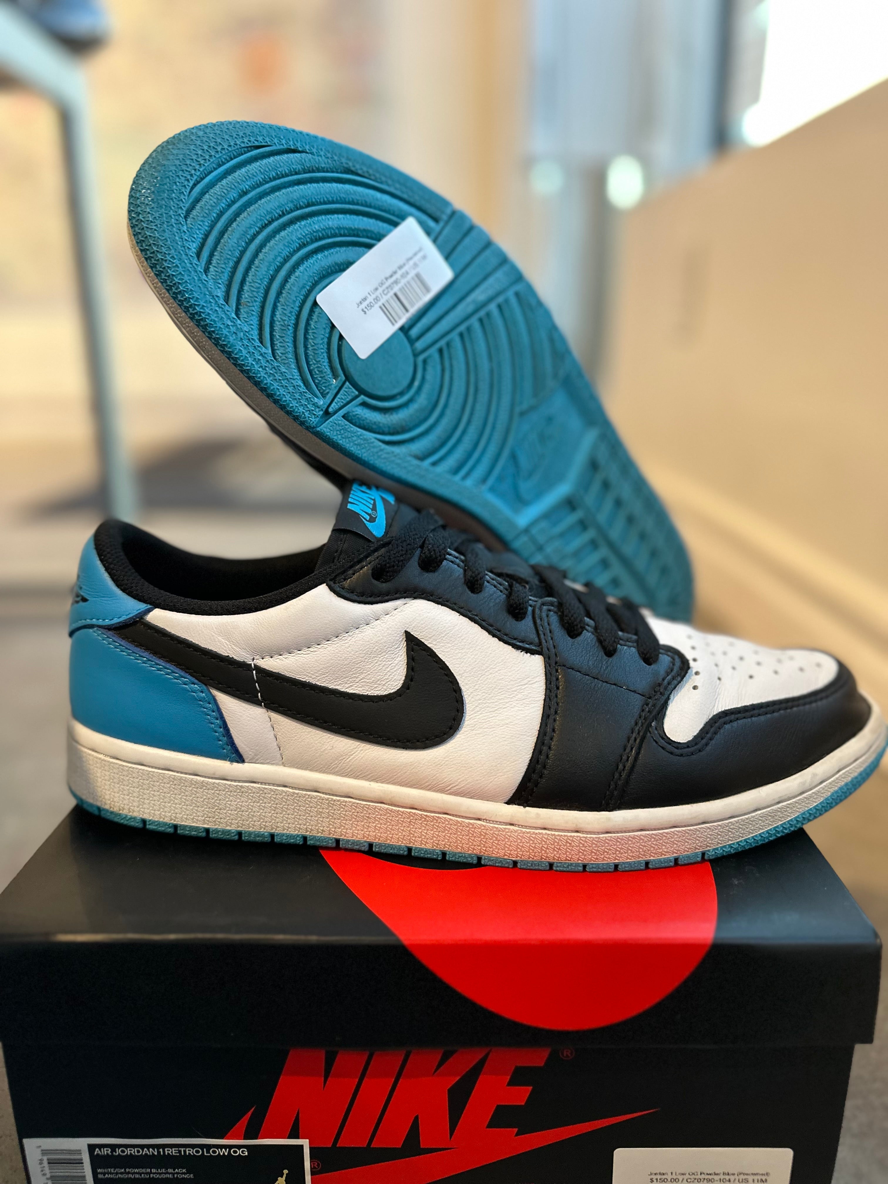 Jordan 1 Low OG Powder Blue (Preowned)