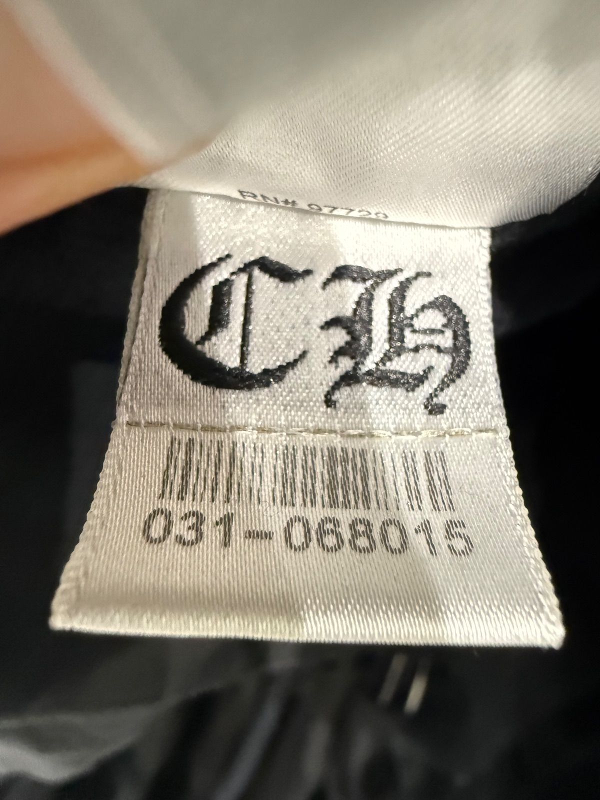Chrome Hearts Online Exclusive Hoodie Black/Orange - Lightly Used Size L