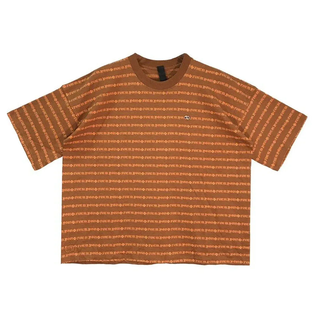 Chrome Hearts Teens From Mars Matty Boy Chomper Stripes T-Shirt