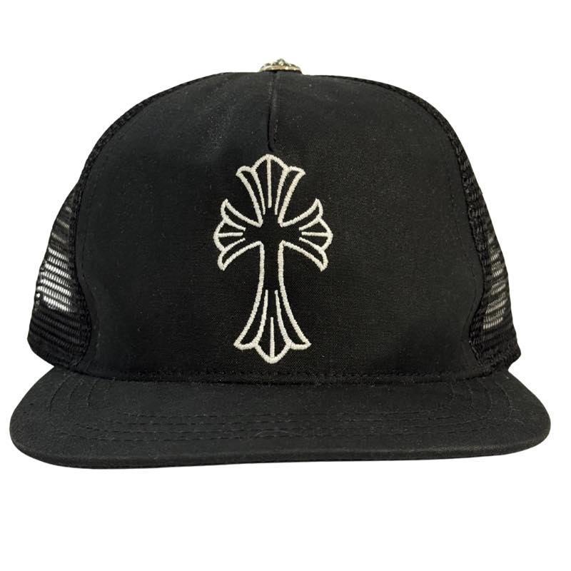 Chrome Hearts Embroidered Denim trucker Hat