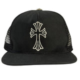 Chrome Hearts Embroidered Denim trucker Hat