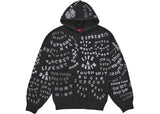 Supreme Too Deadly Hooded Sweatshirt Black