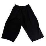 Balenciaga Baggy Long Shorts Washed Black - Pre-Owned Size M