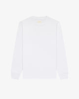 Aime Leon Dore Tonal Logo Long-Sleeve Tee White