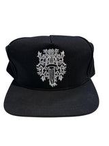 Chrome Hearts Vine Dagger Denim Baseball Hat BLack