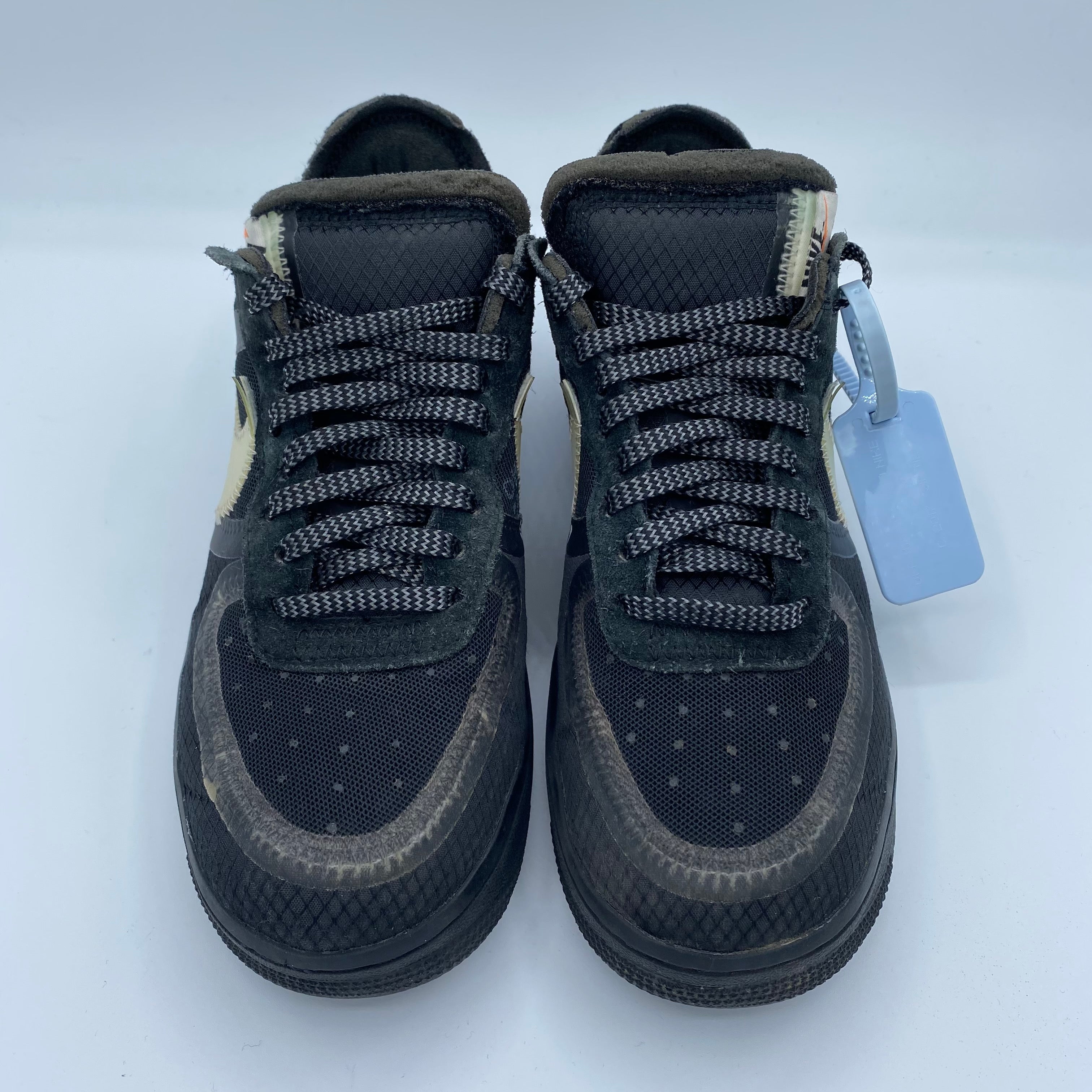 Nike X Off-White Air Force 1 Low Black - Pre-Owned Size 5.5 (No Original Box)