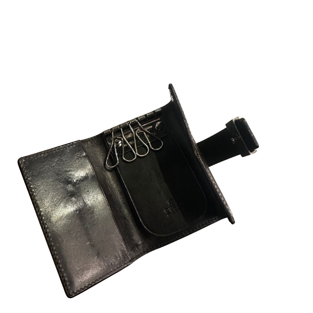 Gucci Black Key Holder - Pre-Owned Size OS