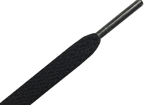 Flat Black Shoelaces